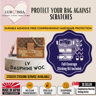 [𝐒𝐆][𝐋𝐮𝐫𝐯𝐢𝐬𝐬𝐚] LV Dauphine Wallet On Chain / WOC Bag Hardware Protective Sticker | Prevent Hardware 