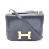 [Used, Second-hand] Hermes HERMES Shoulder Bag Constance 23 Blue Navy Calfskin (Cowhide) Constance 2