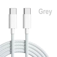 PD 20W USB C to Cable Nylon Braided Fast Charging Data Cord Compatible with Phone 15 Plus Pro Max Ty