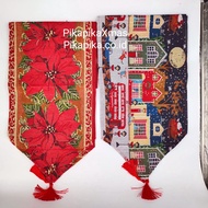 Christmas Rug Table Runner/Christmas Tablecloth