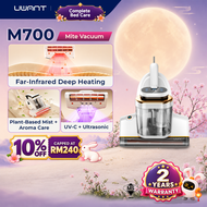UWANT M700 Dust Mite Vacuum | 18000Pa Strong Suction + Infrared Heating + UVC Light + Dual-Cup Desig