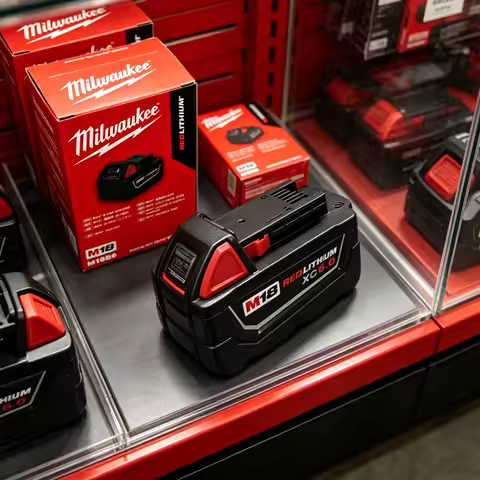 100% original Milwaukee M18 XC 18V 8.0Ah, for Milwaukee tool Rechargeable battery 18V 48-11-2830 073