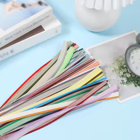 24 Color Book Headband Binding Kit 11.8 Inch Book Binding Headbands Endbands for Different Books Bin