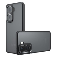 UFLAXE LEOS - For iQOO Neo 10 / iQOO Neo 10 Pro Case - Matte Clear Shockproof Hard Case | Anti-Yello