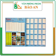 Nhãn Dán ToMy A4 Trắng Decal Tomy Các Số - tặng thêm 1 tập TOMY A5