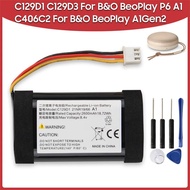 New Replacement Battery C406C2 For B&O Beoplay A1Gen2 2nd Gen 2 Portable Bluetooth Speaker C129D1 C1