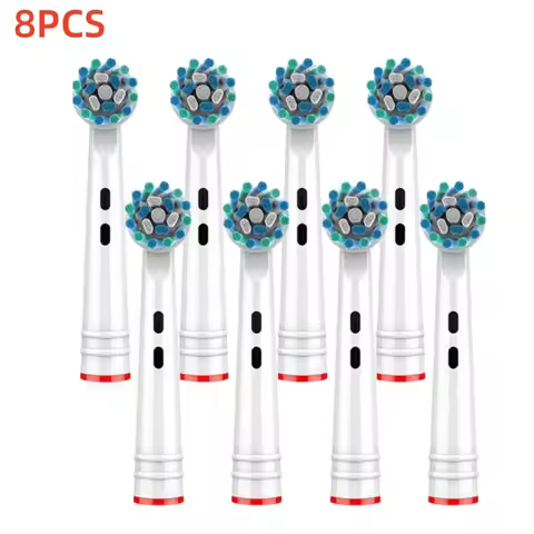 EB50-P Multi-Angle Deep Cleaning Type Replacement Toothbrush Heads Soft Bristle Compatible For Oral 