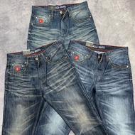 STUCY Fading spray jeans Regular fit SELVEDGE ACCENT || Premium men's jeans