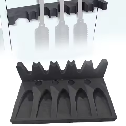 5 slot Rifles Storage Rack Protective Holsters Light weights EVA Foams Rifles Barrels Rest Organizer