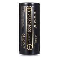 Lii-50A 26650 Lithium-pin ion 5000mAh 3.7V Lithium-ion có thể sạc lại pin cho đèn pin Led xả cao