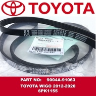 Toyota Wigo Fan Belt 9004A-91063 6PK1155 for Car Parts