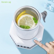 < Aorain.sg >  Mini Quick Beer Cooling Cup Ice Maker Machine Fast Cooler Electric Refrigeration Beve