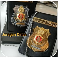 Wallet Badge Necklace ID Card KTA Investigator POLRI Assistant (Jahh) Wallet ID card necklace invest