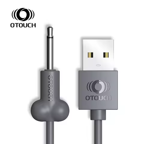 OTOUCH Male Masturbator Original Fast Charging USB Cable Charger Single audio 2.5 charging pin expos