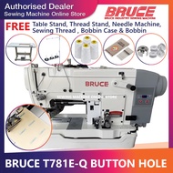 🔥READY STOCK 🔥 BRUCE T781E Buttonhole Industrial Sewing Machine / Bruce Mesin Jahit Lubang Butang Industry