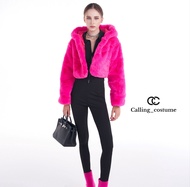 CALLING_COSTUME Set 2 pieces (เสื้อ+กางเกง)(CL341) Coat (โค้ชเฟอร์มีฮู้ด) (CL342)
