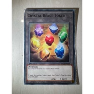 Crystal beast token card