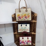 Deco pandan woven bag 1 set