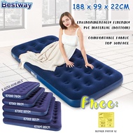 BESTWAY 67001 Portable Series Inflatable Single Air Bed Mattress Tilam Angin Tilam Murah
