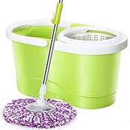 Thickening Mop Rotating Mop Bucket Hand-Free Washing Mopping Bucket (Color : A) Decoration