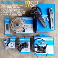 Groupset 10speed DEORE 1x10sp Groupset DEORE Single sprocket 11-46T - Goes Store87