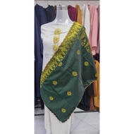 Songket Veil muslimah permpuan fesyen songket veil raya 2025# latest bunga tabur