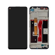 จอ LCD สำหรับ A54 Oppo 4G 5G CPH2239 OPG02 CPH2195หน้าจอสัมผัสจอประกอบดิจิไทเซอร์ + เครื่องมือ + กระ