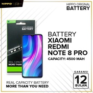 Baterai Xiaomi Redmi Note 8 Pro Hippo baterai BM4J 4500mAh Ori