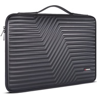 DOMISO 17 inch Laptop Sleeve with Handle Shockproof Waterproof EVA Protective Case for 17.3" Dell/MS