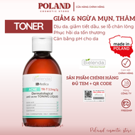 Toner Bielenda Dr Medica cho da dầu mụn giúp làm sạch sâu & dịu da giảm mụn kiềm dầu nhờn 250ml
