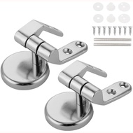 1 Pair Toilet Seat Hinge Replacement Parts Mountings with Screws Bolts and Nuts 85DA