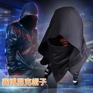 Halloween Cosplay Hooded Cloak - Cyberpunk & Medieval Style