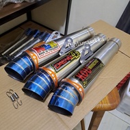 Canister KOU/Daeng4/NLK Open spec 51mm pipe wave xrm fury125 110 100 smash raider j rs125 rusi 100/ 