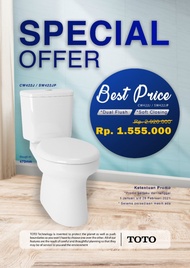 CLOSET DUDUK TOTO ORIGINAL CW422J DUOBLOCK SPECIAL PROMO