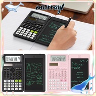 MURRAY 82MS Scientific Calculator, 6.5-inch Writing Tablet 2-In-1 Foldable Writing Tablet Math Calcu