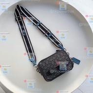 coach  新款C3780C2610高品代購級最新款男士相機包3色出色調36 背包 斜孭袋
