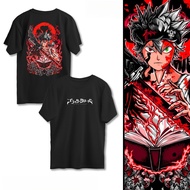 Black Four-leaf Clover Asta Devil League Mode S-5XL Anime Black Four-leaf Clover Street Culture T-sh