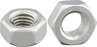 Pack of 25 Hex Nuts DIN 934/ISO 4032, Standard, Stainless Steel A2 V2A, Screw Nut, Stainless Steel N
