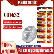 {Susan Department Store}5-20PCS PANASONIC CR1632 CR 21632 3V Lithium Battery for Watches Calculator Clock Remote Control Toys Button Coin Cell Original