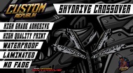 Suzuki Skydrive Crossover Stock Decals Set