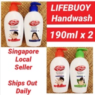 LIFEBUOY, 190ml x 2 / 4 / 10, Cool Fresh / Total 10 Handwash Hand Wash (Germs / Virus Protection) Hand Soap Anti Germ