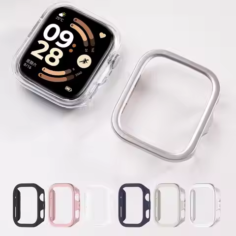 Hollow PC Hard Case For Xiaomi Redmi Watch 6 Protective Cover Anti-Scratch SmartWatch Bumper Shell R