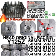 HEAD RACING Y125Z Y125ZR Size piston 56mm 57mm 58mm 59mm 60mm 61mm 63mm 64mm 65mm Y125Z ORIGINAL HLY