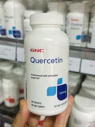 現貨 GNC 洋蔥素（槲皮素）500 毫克 60 粒 Quercetin 500mg 60 Caplets 048107211400