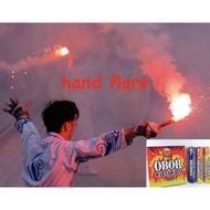 A Flow Hand Flare Obor Go Asap Api Pegang Warna Warni Alat Pesta Perpisahan