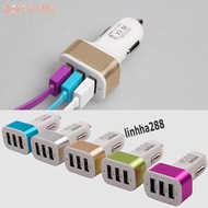 3-port USB 3.1A two.1A one.1A car charger with convenient multi-function conversion
