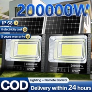 Eagle MALL 150000W solar Flood Light LED Lights Solar Light Outdoor Waterproof solar Lamp IP68