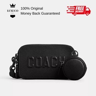 [Luxuco] Charter Slim Crossbody With Coach Graphic CW540 Black