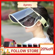 APRRERY Summer Portable Solar Protection Sun Hat Face Cover Shield Anti-UV Visor Sunshade Cap