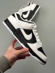 【พร้อมส่งของแท้💯/ รุ่นนี่ใส่ตรงไซส NIKE Dunk Low Reverse Panda แฟชั่น รองเท้ากีฬา(สินค้าพร้อมกล่อง อ